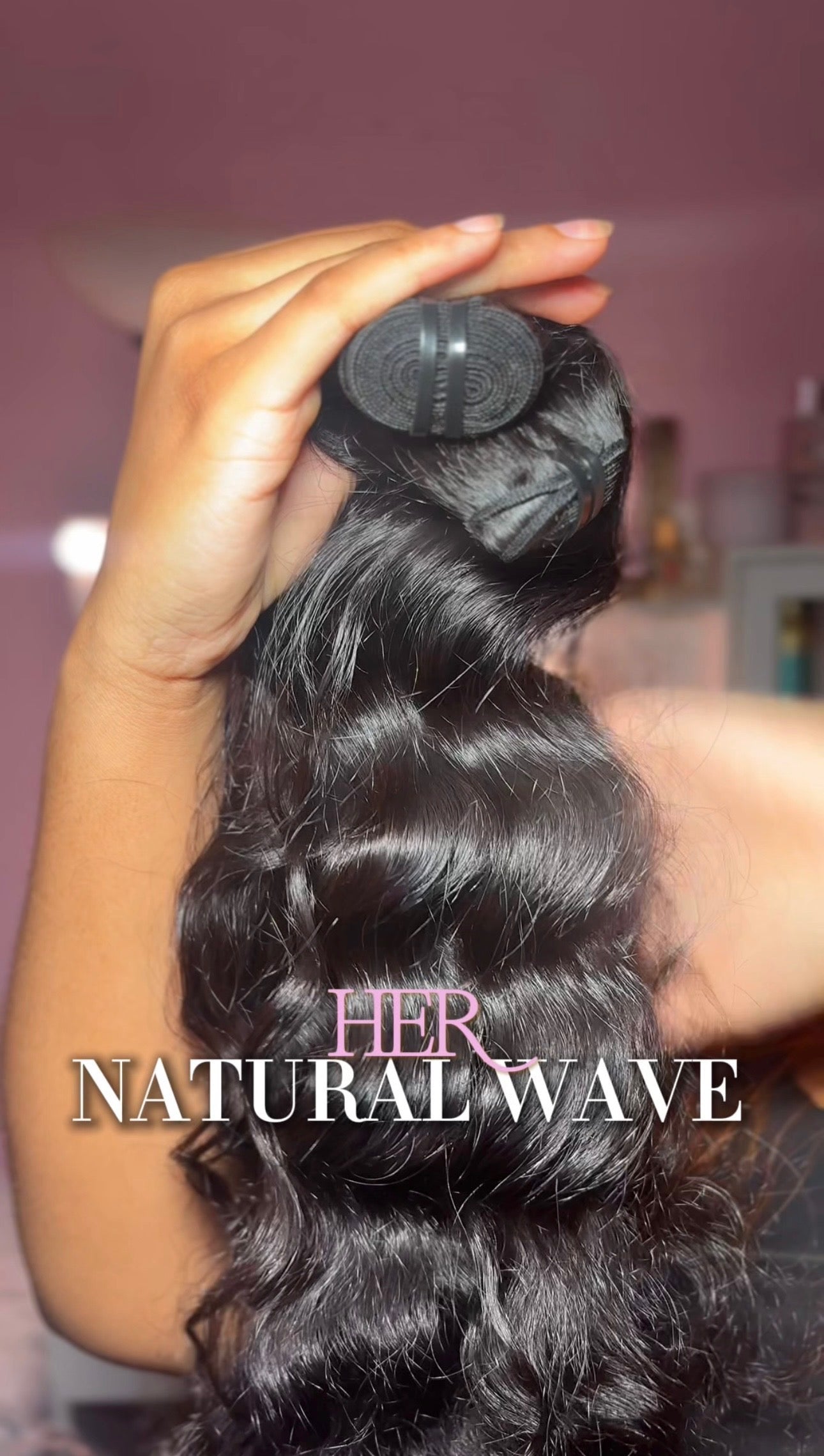 Her natural wave